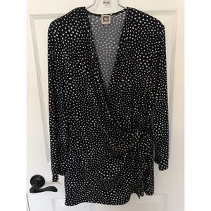 Anne Klein Long Sleeve Blouse/Shirt